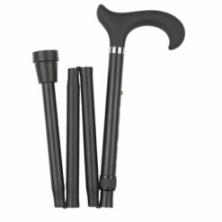 baston soft plegable negro